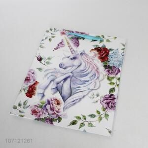 Wholesale Unique Design Unicorn Pattern Paper Gift Bag