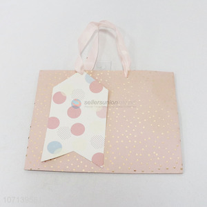 Premium quality creative design paper gift bag with handle