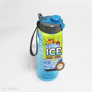 High Quality Sport Water Bottle Portable Summer Ice Plastic Bottle