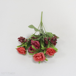 Best selling delicate artificial flower bouquet for home decoration