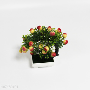 Best Selling Fashion Artificial Fruit Potted Plant