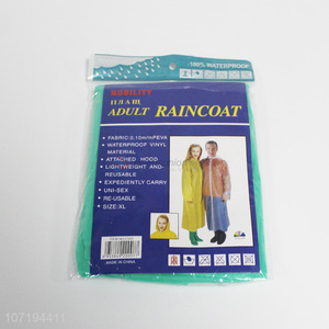 Good Quality Adult Waterproof Raincoat Cheap Rainwear