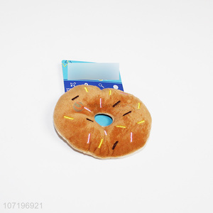 New Design Plush Donut <em>Pet</em> Toy With Sound