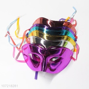 Wholesale Fashion Plastic Masquerade Mask Party Colorful Eye Masks