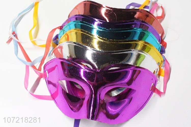 Wholesale Fashion Plastic Masquerade Mask Party Colorful Eye Masks