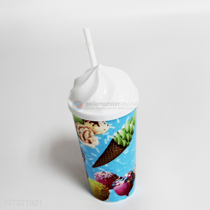 Good Factory Price Platic Cup Water Cup with Straw