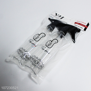 Good Quality 2 Pieces Transparent Spray Bottle Set