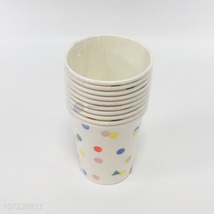 Custom 10 Pieces Disposable Paper Cup Set