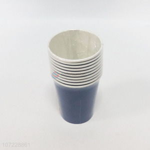 Fashion Style 10 Pieces Disposable Paper Cup Set