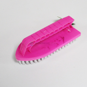Promotional plastic clothes cleaning brush hand-held laundry brush