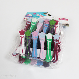 Good Factory Price 24PC Colorful Plastic Clothes Pegs
