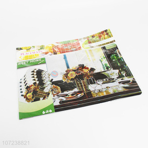 Best Selling 6 Placemats With 6 Cup Mats Set