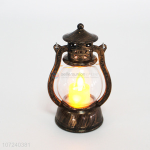 Creative decoration retro small oil lamp LED pony light