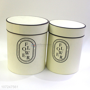 Wholesale cheap custom logo printed cylinder packing box