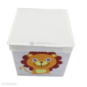 Wholesale Cute Cartoon Animal Foldable Home Use Storage Box
