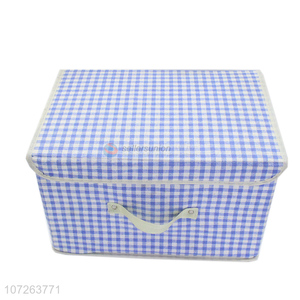 Factory Price Cotton Durable Foldable Home Storage Box