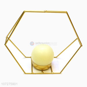 China maker table <em>decoration</em> creative geometric candle holder metal <em>crafts</em>