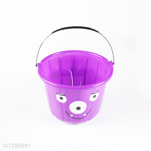 Factory Price Eco-Friendly Cheap Colored Halloween Plastic Bucket