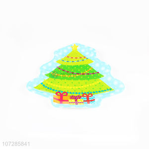 High Sales Christmas Tree Shaped Christmas Food Candy Plastic Serving Tray