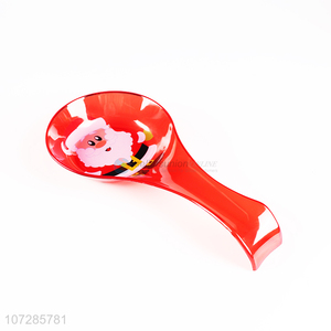 High Quantity Christmas Colorful Plastic Spoon For Promotion