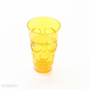 Top Selling Fashion Halloween Skull Shape Drinking Plastic Cup