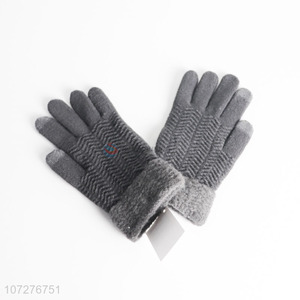 New Fashion winter warm adults knitted gloves