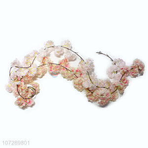 Hot sale wall hanging decoration artificial flower rattan
