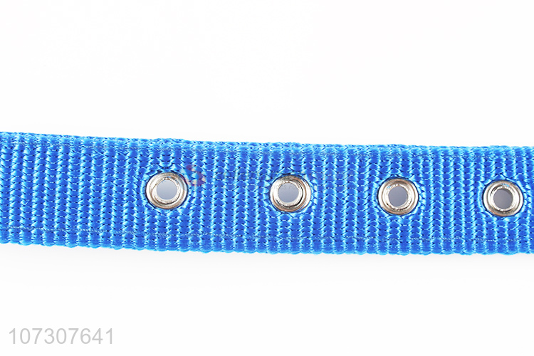 New style pet products solid color padded dog collar dog accessories