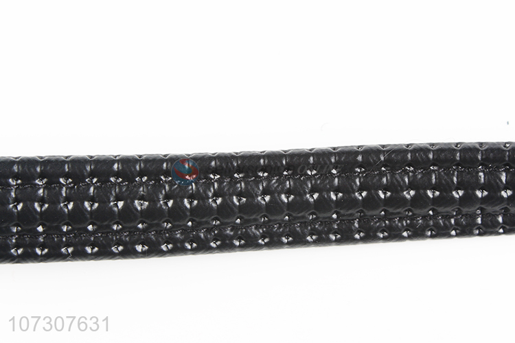 High quality pet accessories black comfortable adjustable dog collar