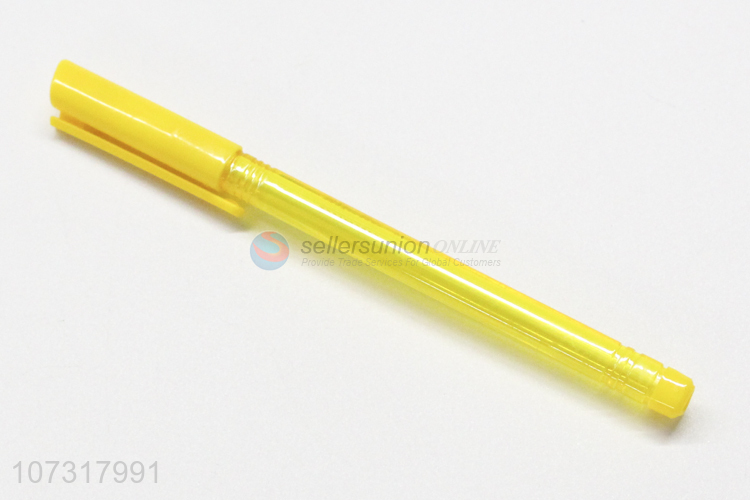 Good quality stationery 12 colors 1.0mm colored pen plastic ball pens