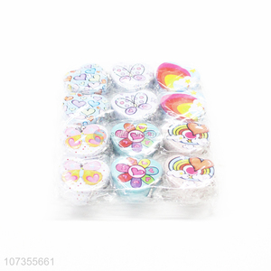 Premium quality small tin cookies can tin candy box with key chain