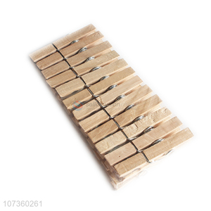 Customized Natural Wood Clothespegs Household Wooden Clothespin