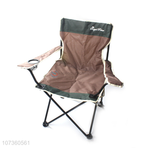 Wholesale Outdoor Lightweight Portable Folding Fishing Comfort Chair With Cup Holder