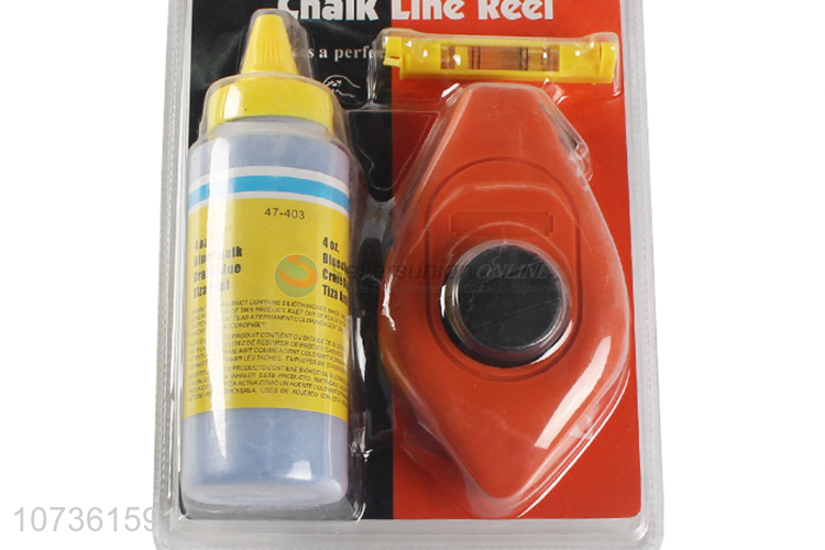 High Quality Chalk Line Set With Powder Professional Measuring Tool