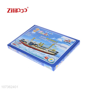 Good Factory Price Kids Educational Toy Battleship 3D Puzzle Model Diy Toys