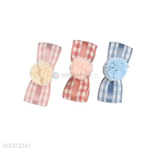 Fashion Style Bowknot Hair Clip Colorful Hairpin For Children