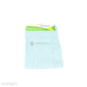 New style multifunctional microfiber walf checks cleaning cloth kitchen towel