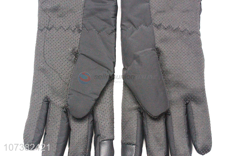Wholesale Custom Simple Style Winter Gloves Women Outdoor Warm Gloves