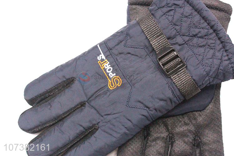 Suitable Price Full Finger Winter Men Anti-Slip Gloves Sport Gloves