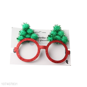 Popular product decorative christmas party glasses for sale