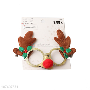 Christmas santa claus glasses with top quality