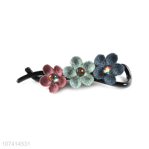 Wholesale beautiful flower twist hairpin fashion hair accessories
