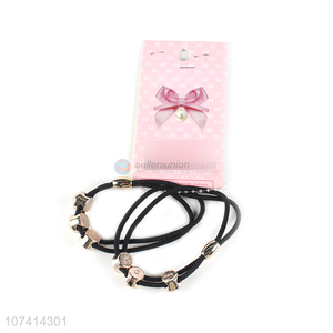 Hot products hair rope elastic hair band with ornaments