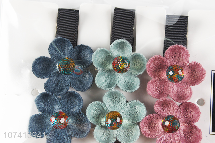 New design fine flower hairpins fashion hair accessories
