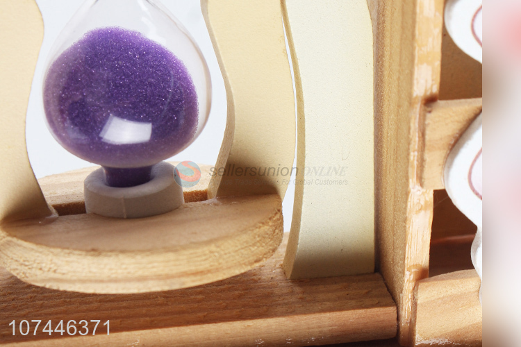 Best Quality Wooden Crafts Sand Clock Fashion Hourglass Desktop Ornament