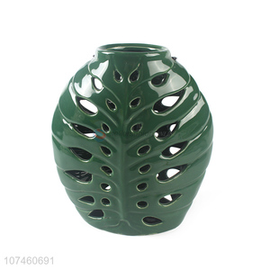 Modern Style Ceramic Storm Lantern Popular Porcelain Craft