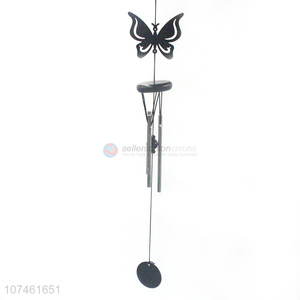 Hot sale indoor <em>decoration</em> laser-cut butterfly wind chimes metal <em>crafts</em>