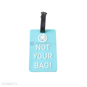Factory wholesale PVC luggage tag boarding pass
