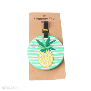 Wholesale creative pendant cartoon PVC luggage tag