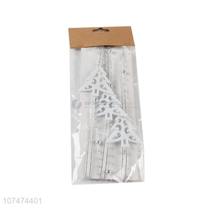 Popular products <em>Christmas</em> ornaments silk ribbon with wooden <em>christmas</em> <em>trees</em>